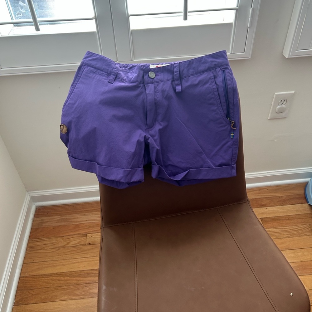 Fjallraven Purple Women's Cargo Shorts